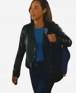 Countdown 2025 Amber Oliveras Black Biker Jacket