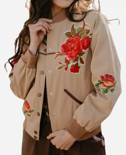 Cowgirl Rose 2025 Cotton Bomber Jacket
