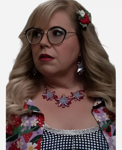 Criminal Minds S18 Kirsten Vangsness Strawberries Top