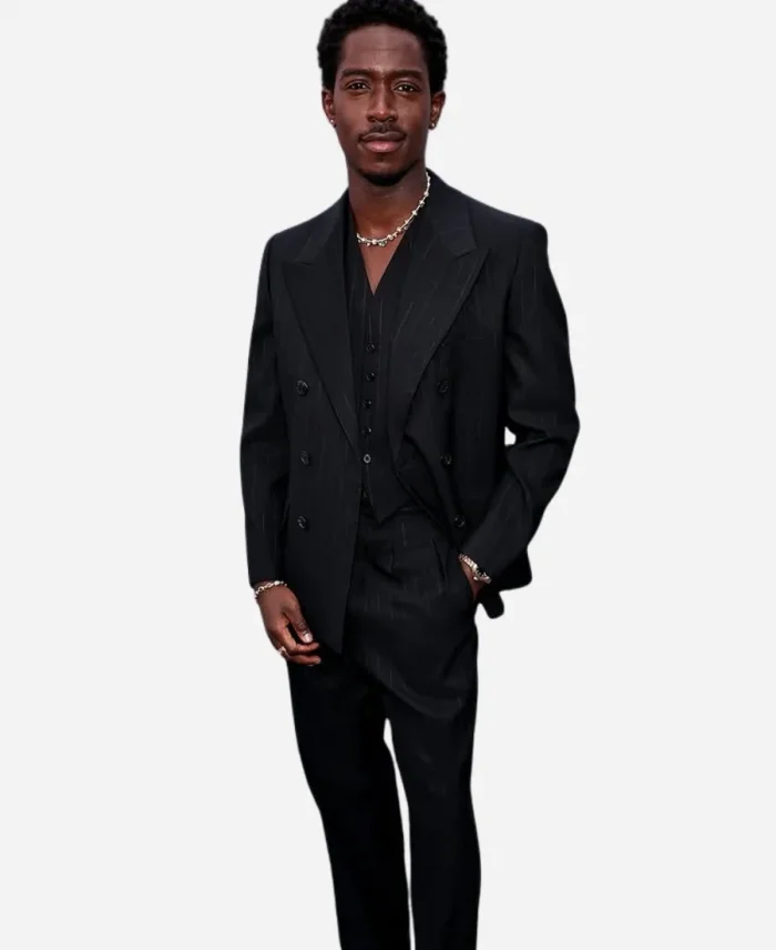 Damson Idris F1 2025 Movie Premiere Black Suit
