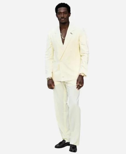 Damson Idris F1 Movie Premiere Suit