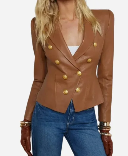 Dani Dupree Beyond the Gates Brown Blazer