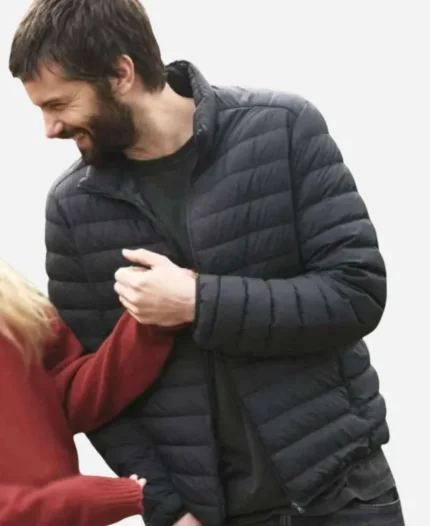 Daniel TV Series Mix Tape 2025 Jim Sturgess Black Puffer Jacket