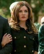 Danielle Campbell TV-Series The Waterfront Cropped Jacket