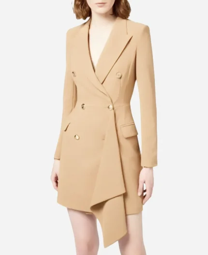 Daphnee Duplaix TV-Series Beyond The Gates 2025 Nicole Drape Blazer Coat
