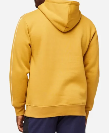 Day And Night Yellow Pullover Hoodie For Unisex