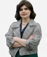 Death Valley S01 Gwyneth Keyworth Checkered Blazer