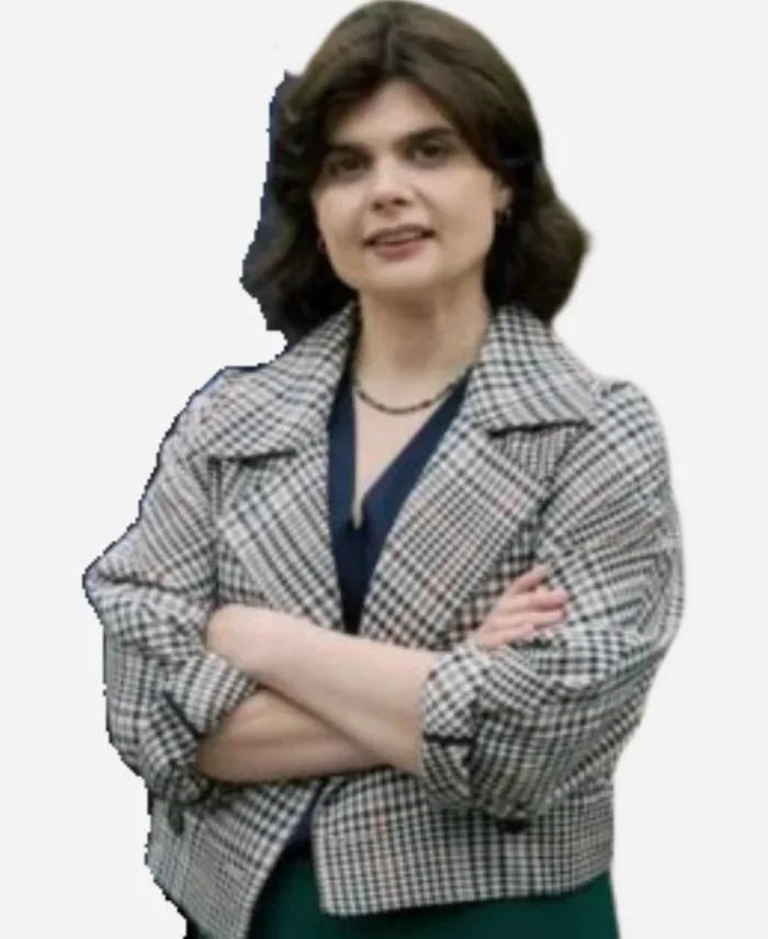 Death Valley S01 Gwyneth Keyworth Checkered Blazer