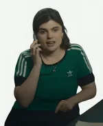 Death Valley S01 Gwyneth Keyworth Green Shirt