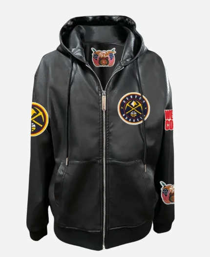 Jeff Hamilton Denver Nuggets Zip-Up Jacket