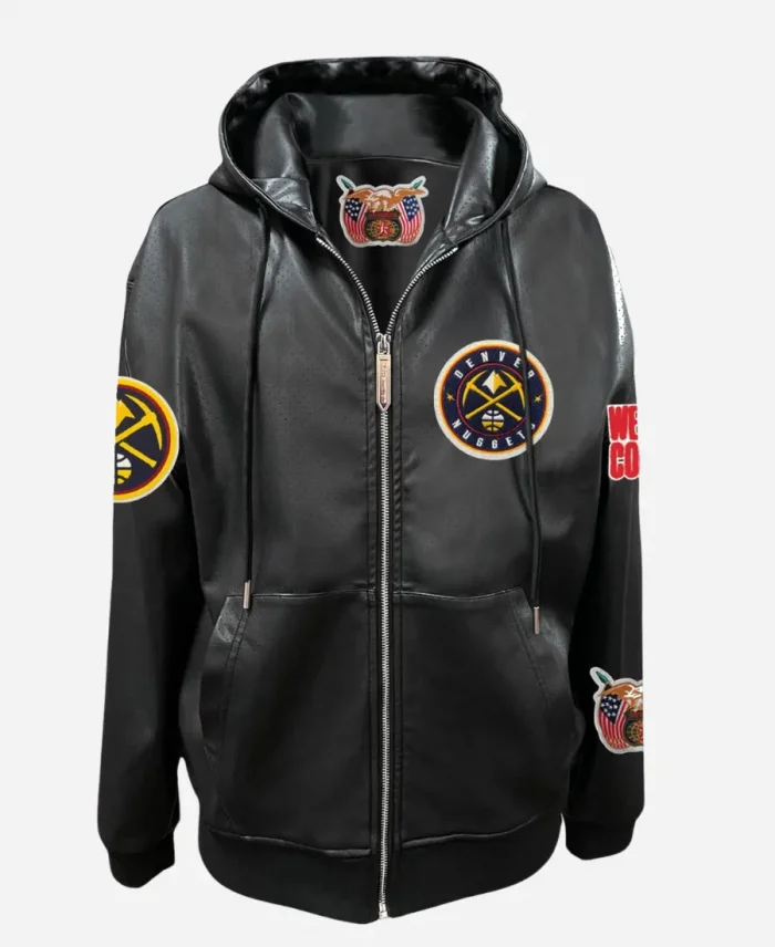 Jeff Hamilton Denver Nuggets Zip-Up Jacket