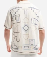 Destination Shayne Cureton White Embroidered Shirt