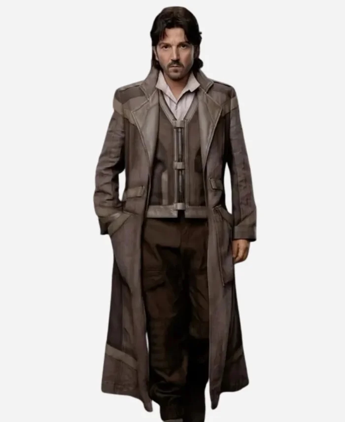 Diego Luna Andor S02 Trench Coat