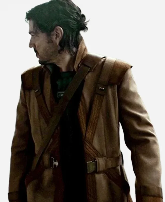 Diego Luna Star Wars Andor 2025 Cassian Andor Brown Coat