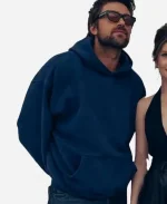 Drop 2025 Brandon Sklenar Blue Hoodie