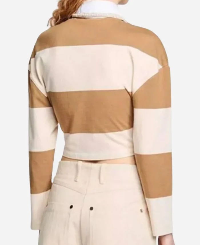 E! News Keltie Knight Striped T-Shirt