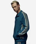 Eddie Harrigan TV Series MobLand 2025 Anson Boon Blue Track Jacket