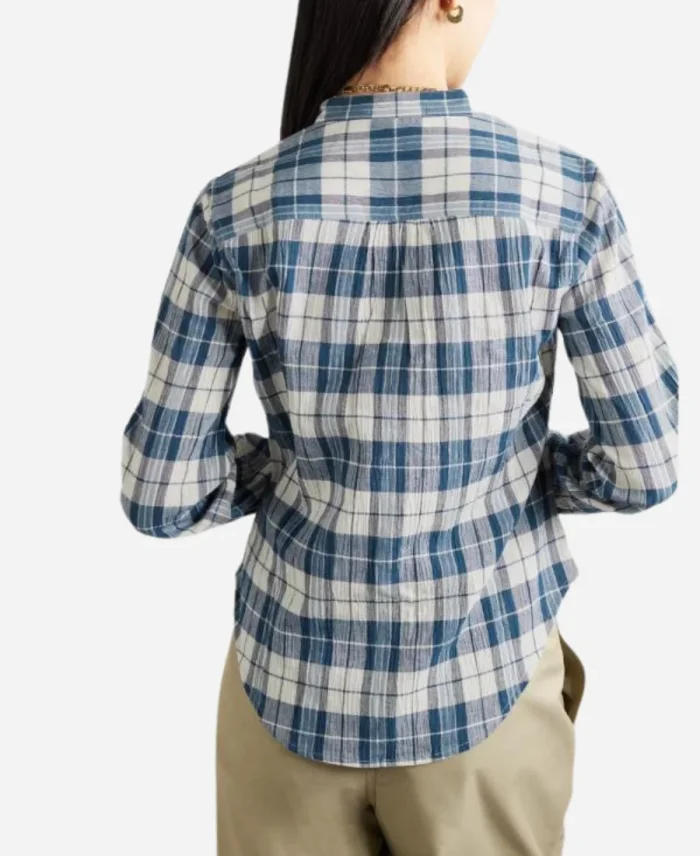 Elizabeth Banks The Better Sister Plaid Shirt