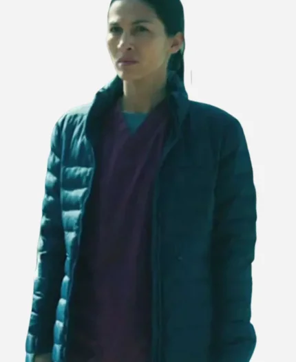Elodie Yung The Cleaning Lady S04 Puffer Jacket