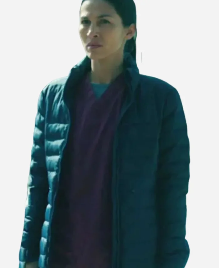 Elodie Yung The Cleaning Lady S04 Puffer Jacket