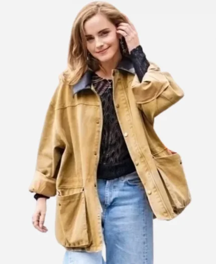 Emma Watson 2025 Brown Jacket