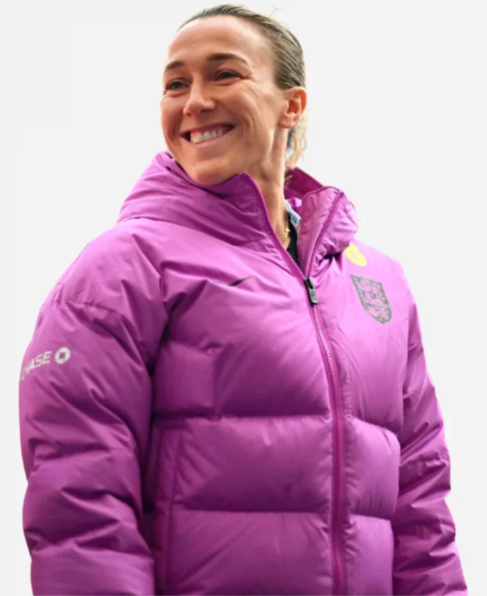 England Lionesses Nike Purple Puffer Jacket