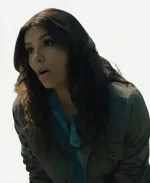 Eva Longoria Movie Alexander and the Terrible 2025 Val Garcia Grey Cotton Jacket