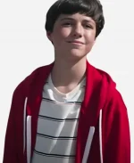 F Plus 2025 Wells Rappaport Red Zip Through Hoodie