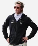F1 2025 Brad Pitt Black Hoodie