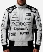 F1 Movie Brad Pitt Leather Jacket