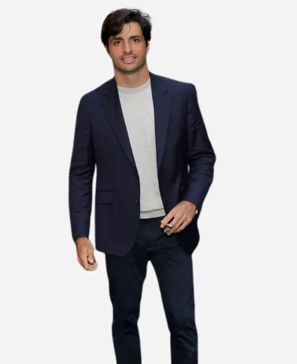 F1 Movie Premiere Carlos Sainz Blazer