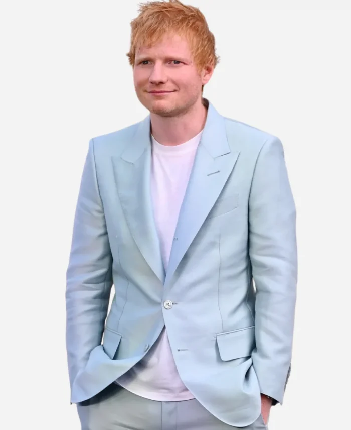 F1 Movie Premiere Ed Sheeran Suit