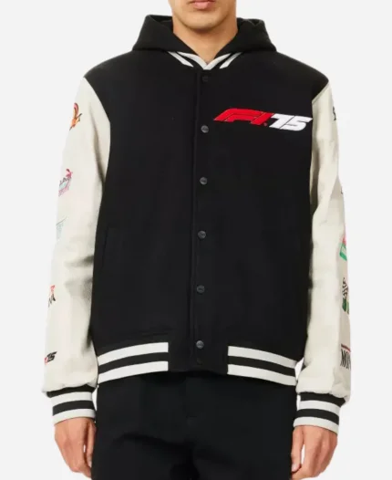 F175 Logo Formula 1 Varsity Jacket For Sale