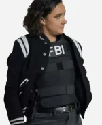 FBI Most Wanted Hana Gibson Black Varsity Jacket