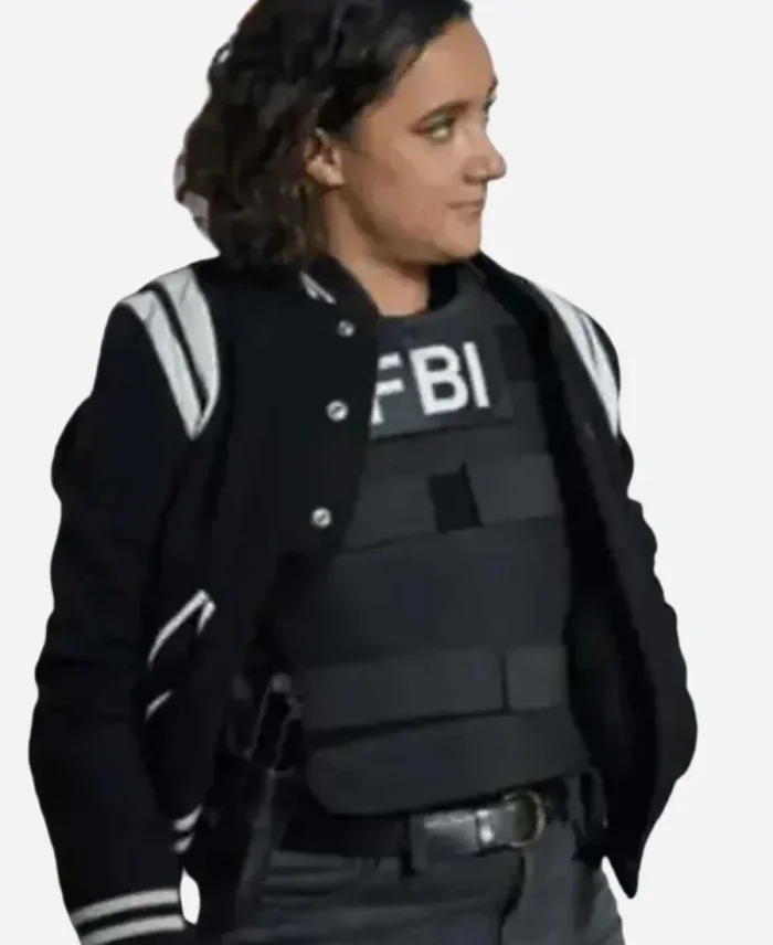 FBI Most Wanted Hana Gibson Black Varsity Jacket