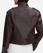 FBI Most Wanted Hana Gibson Leather Jacket