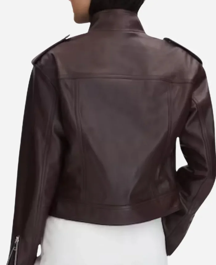 FBI Most Wanted Hana Gibson Leather Jacket