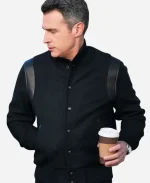 FBI S07 Stuart Scola Black Bomber Jacket