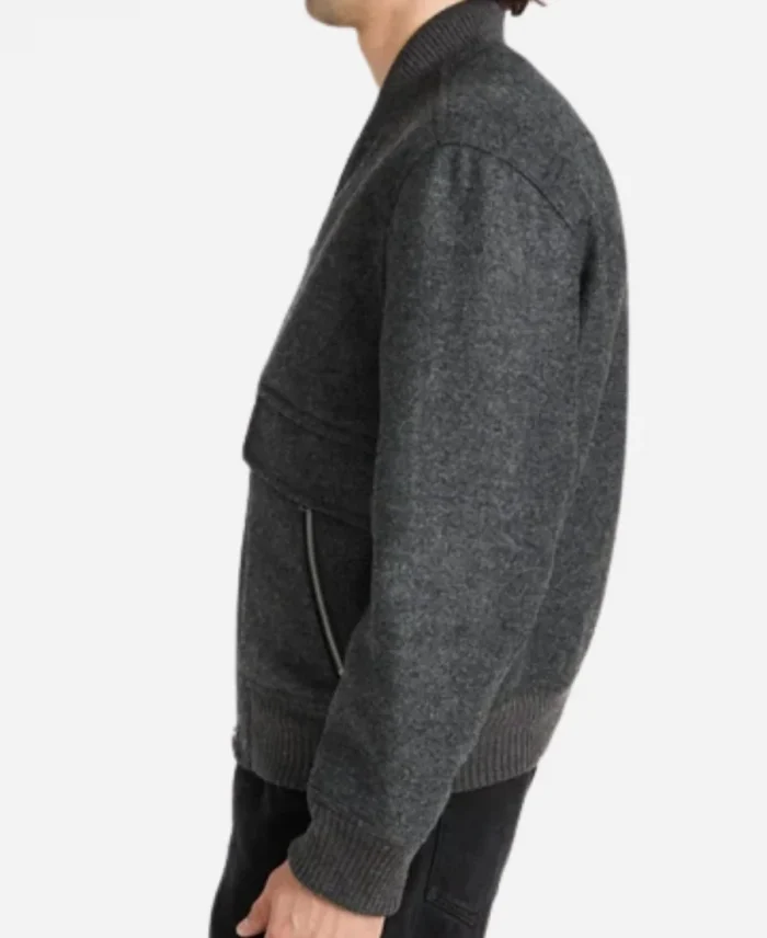 FBI S07 Stuart Scola Grey Bomber Jacket
