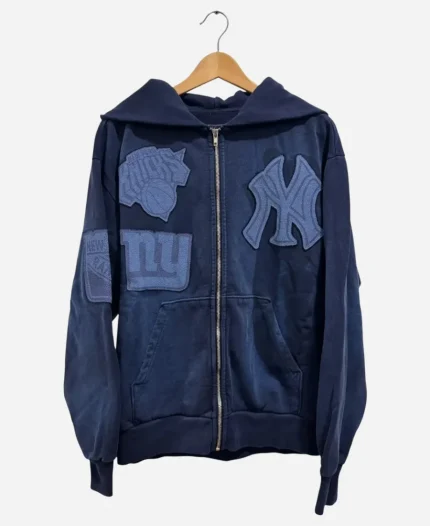 Fanatics Fest NYC 2025 Travis Scott Blue Hoodie