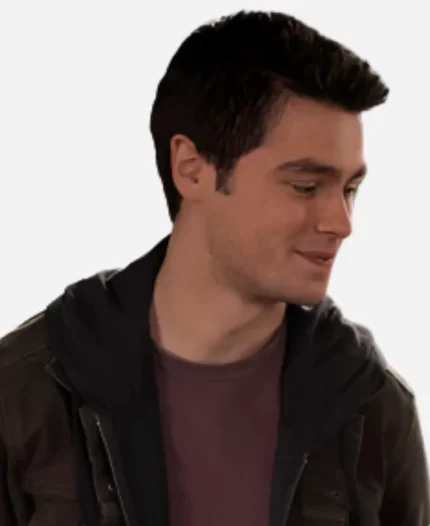 Felix Mallard Ginny & Georgia Season 03 Marcus Baker Brown Denim Jacket