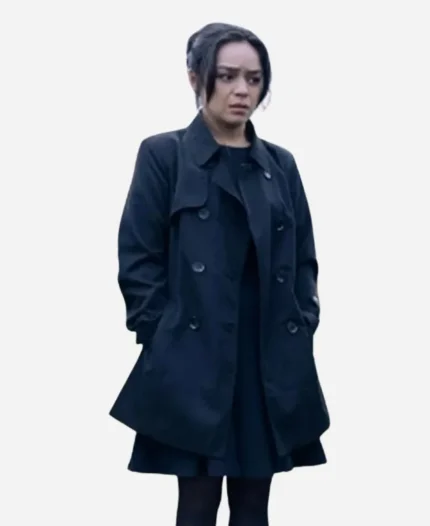 Final Destination Bloodlines Kaitlyn Santa Juana Black Coat