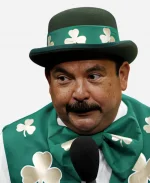 Finals Media Day NBA Guillermo Rodriguez Green Vest