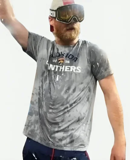 Florida Panthers Stanley Cup final Grey Shirt For Sale