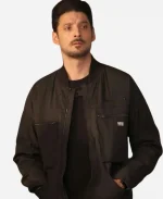 Found S02 Dhan Rana Black Cotton Jacket