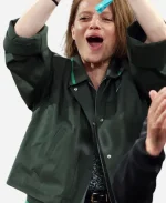 French Open 2025 Melanie Thierry Green Jacket