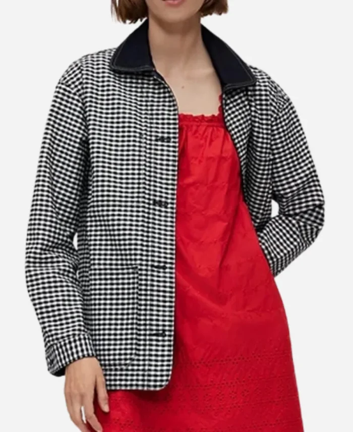 Gap × DÔEN Gingham Denim Jacket