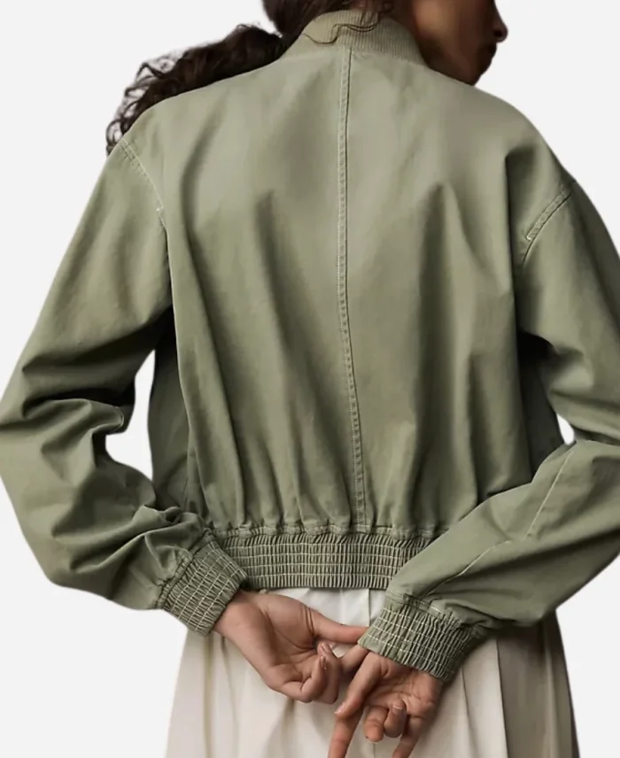 Ginny & Georgia S03 Ginny Miller Bomber Green Jacket