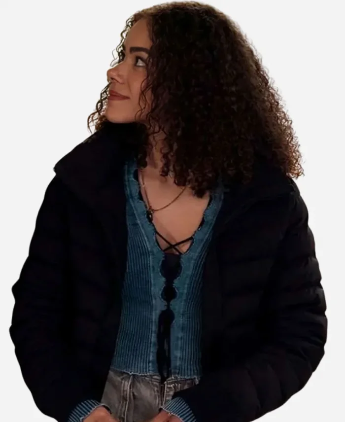 Ginny Miller Ginny & Georgia S03 Black Puffer Jacket