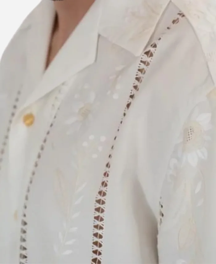 Giuseppe TV Series And Just Like That S03 2025 Sebastiano Pigazzi Camp Shirt